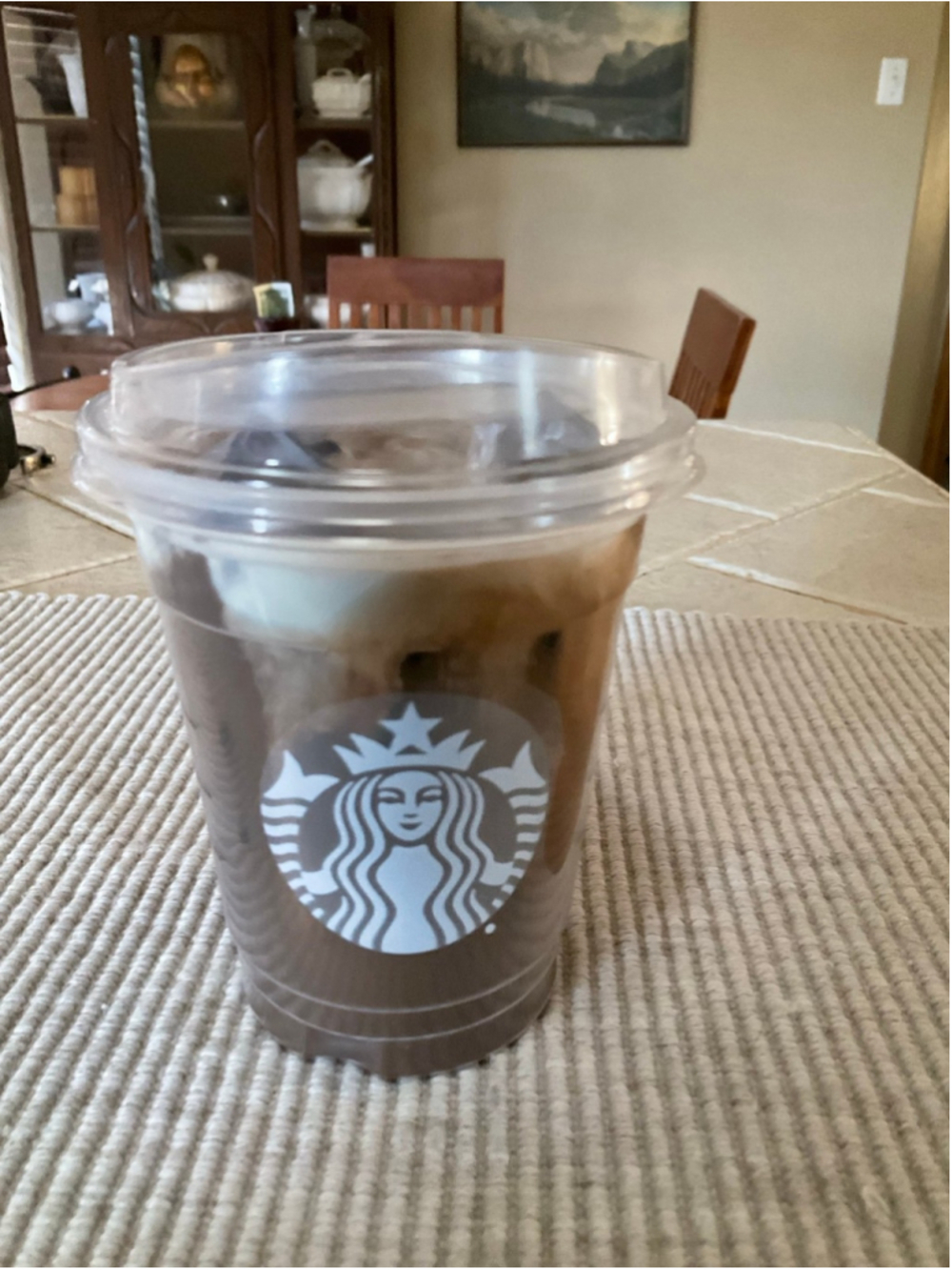 Faux Starbucks Iced Coffee Display Cup Prop
